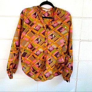Erica Tanov silk blouse
